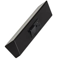 Task Lighting 9" 20 amp 120 volt Black Single Pole Switch/Receptacle Combination Power Strip